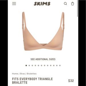 Skims Fits Everybody Triangle Bralette